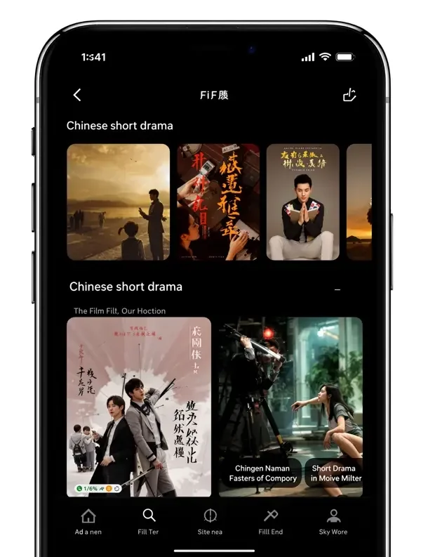 播播影院 APP 分类浏览