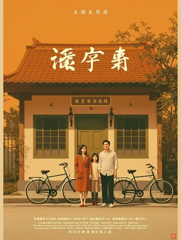 小镇一家人 短剧封面 小镇一家人 短剧封面